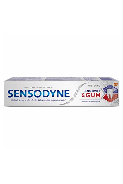 Sensodyne Set of 2 x Sensitivity & Gum Whitening Toothpaste, 75 ml