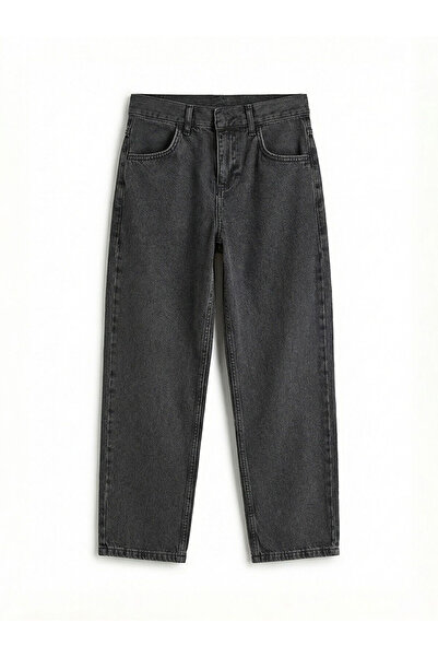 LC Waikiki Ανθρακί παντελόνι τζιν για αγόρια με χαλαρή εφαρμογή