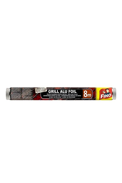 Fino Set of 2 x Aluminum Foil for Barbecue, 8 m