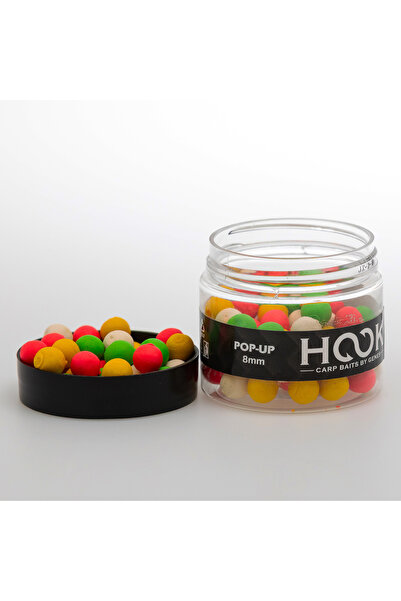 HOOK - Carp Baits By Genes POP-UP 8MM (50ml) - GARLIC