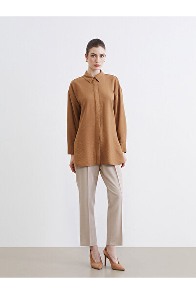 LC Waikiki Özmarka New Season Elastic Waist Carrot Cut Women's Trousers