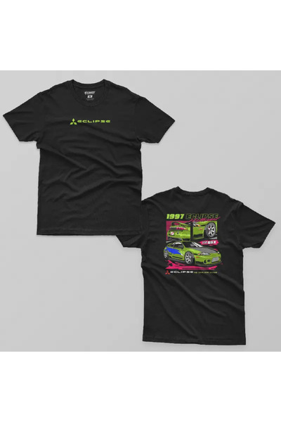 Crazy Mitsubishi Eclipse 1997 Men's T-Shirt