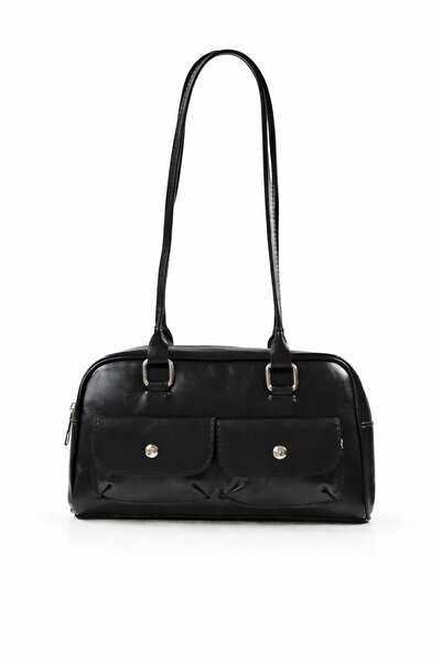 Tandi Bags حقيبة لاييتا ريترو باجيت باللون الأسود