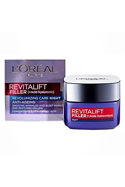 L'Oreal Paris Set 2 x Loreal Paris Revitalift Filler Night Cream 50ml