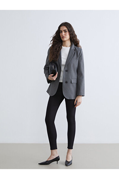 LC Waikiki Μαύρο Jupiter Super Skinny Fit Γυναικείο τζιν παντελόνι