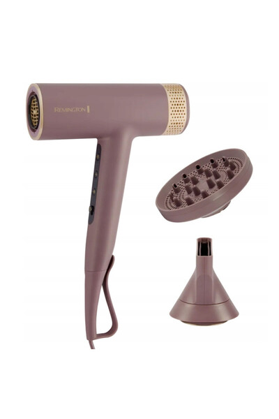 Remington EC8930 Hair Dryer, 1600W, 110000 rpm, 2 speeds, 3 temp, Ionic Air, ...