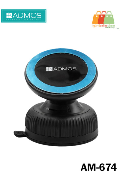 ADMOS AM-674 MagSafe Vacuum Magnetic Phone Holder with Strong Suction & 360° ...