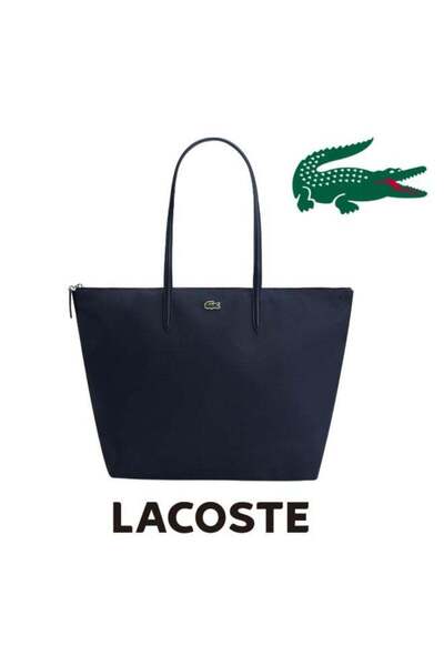 GENESE Women's Capacity Zipper Handbag Single Shoulder Bag Tote Bag Large Nav...