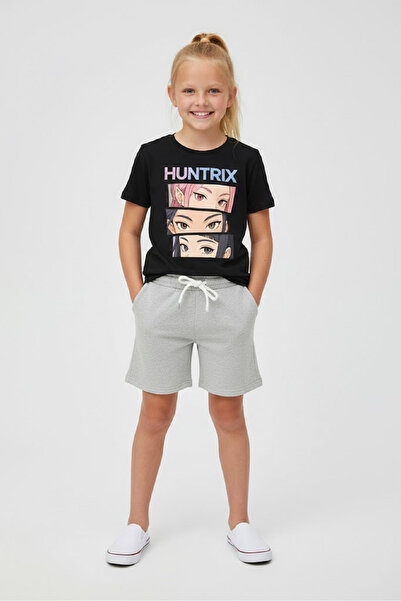 aytok tekstil Pantaloni scurți pentru fete Set tricou 5 6 7 8 9 10 11 12 13 1...