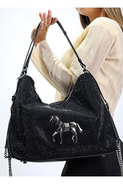 Guja 25Yg605 Γυναικεία Τσάντα Premium με Πέτρες, Εισαγόμενη