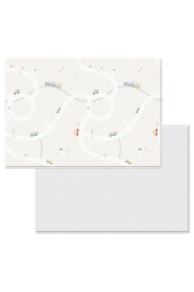 Dwinguler Soft Trails & Mono - Çift Taraflı Premium Dolgulu Oyun Matı 210cmx1...