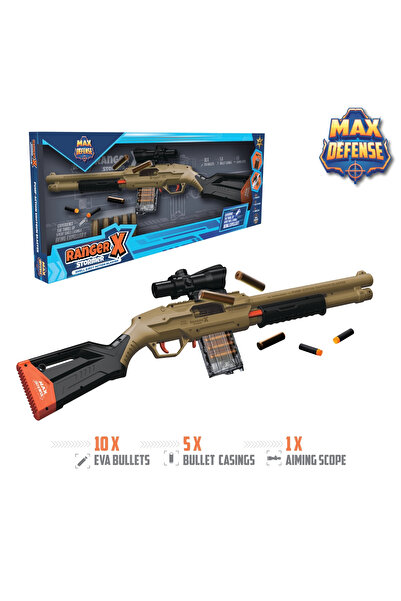 Max Defense Ranger X - Stormer Shell Eject Action Blaster