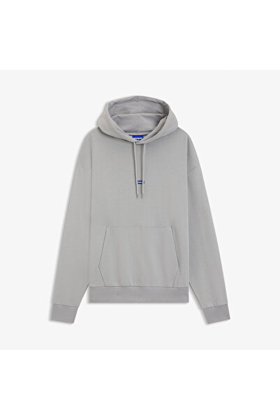 Hugo Boss Nalonso Erkek Gri Hoodie