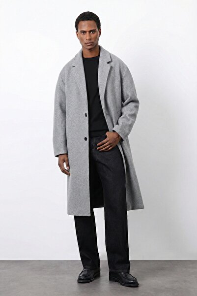 Antioch Gray Relax Fit Men's Coat