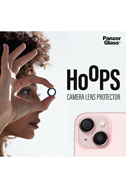 Panzer Glass PanzerGlass Hoops Camera Lens Protector for Apple iPhone 15/15 P...