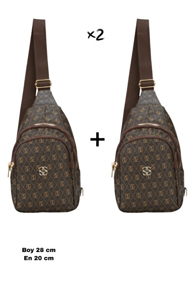 NEWISH POLO ACCESSORIES Women's Patterned Waist and Shoulder Bag for Daily Us...