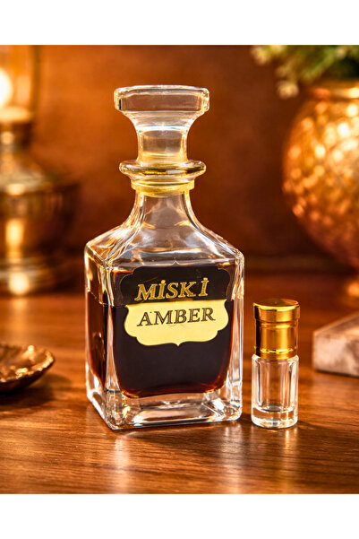 SUFİ TESBİH VE ESANS Misk-i Amber Esans Yağı – 3 gr Roller Şişe | Yoğun, Kalı...