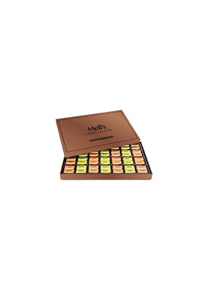 Mell's Chocolate Fındıklı ve Antep Fıstıklı Karışık Çikolata 735 g Hediyelik ...