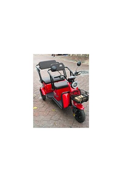Skyjet Master Car Elektrikli Moped Kırmızı