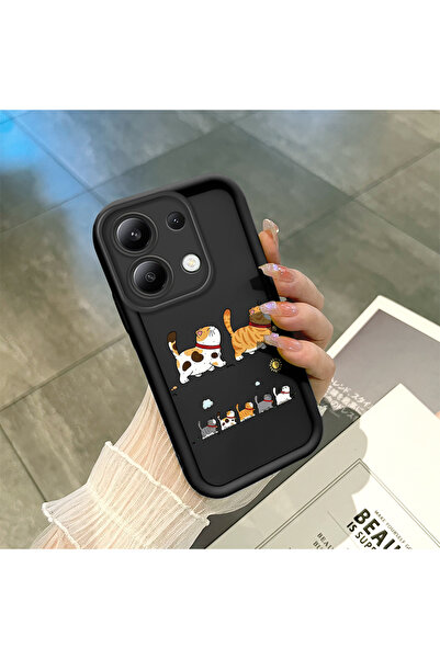 ucuc حافظة لهاتف Redmi Note 13 4G مصنوعة من مادة السيليكون المقاومة للصدمات ب...