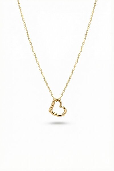 ZÜMRÜT SARRAF 14 Ayar Altın Kalp Kolye