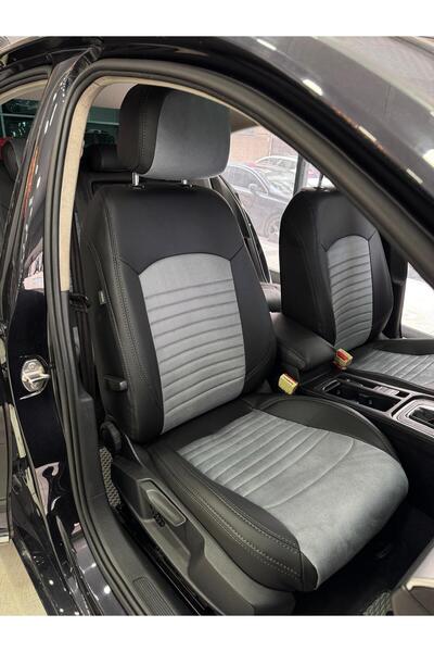 AKINCI غطاء مقعد السيارة لفولكس فاجن باسات B8 كومفورت لاين 2015-2021