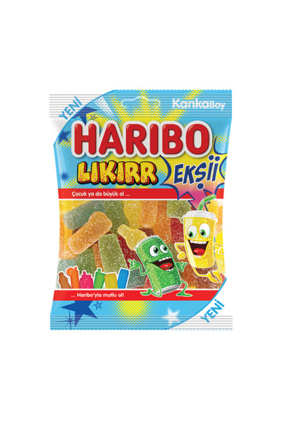 Haribo Ekşii Lıkırr 70 Gr * 24 Adet