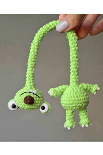 designbyoykum BUZ DEVRİ SİD AMİGURUMİ OYUNCAK, ÇANTA SÜSÜ, DİREKSİYON SÜSÜ, Ç...