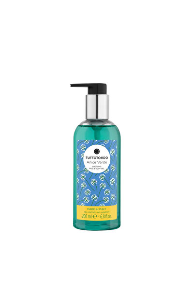 TUTTOTONDO , Anice Verde, Soothing, Shower Gel, For All Skin Types, 200 ml