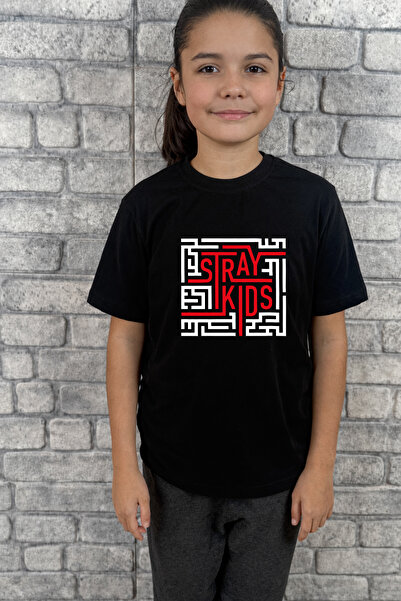barsdepo Stray Kids Labyrinth Printed Unisex T-Shirt for Children / Adults (w...