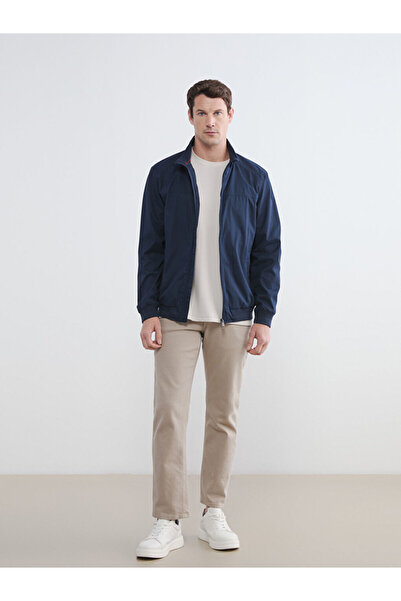 LC Waikiki Ανδρικό παλτό Standard Mold Stand Collar