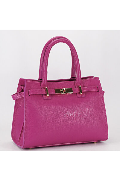 SOFILINE Geantă medie fuchsia din piele naturală B-1727 122