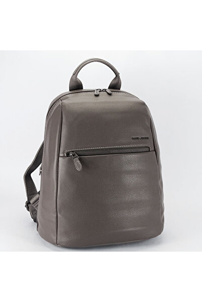 David Jones Dark gray casual backpack B-CM7749 18