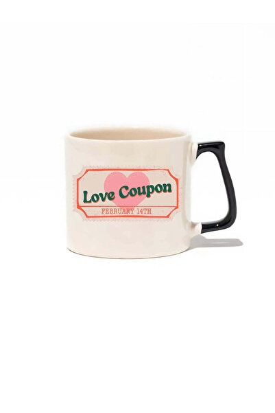 baskigo.com Love Coupon February 14 Valentine's Day Luxury Mug - Gift Ceramic...