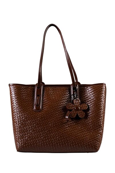 Guja C1078 Women's Knitted Patterned Large Size Imported Premium Bag