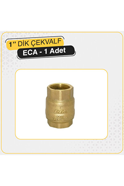 NVT YAPI İNŞAAT ECA Yaylı 1'' 32 mm Dik Çekvalf