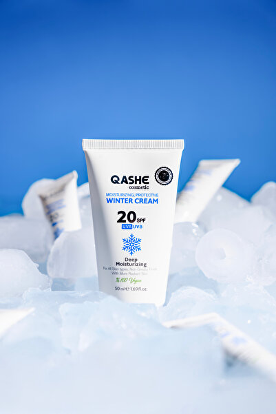 QASHE Cosmetic Χειμερινή Κρέμα Προσώπου QASHE με SPF 20