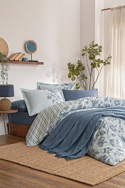 Özdilek Fresque Double Pique Duvet Cover Set