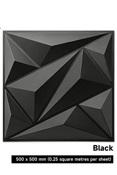 Generic 12PCS 3D Three-dimensional wall panel background wall decoration with...