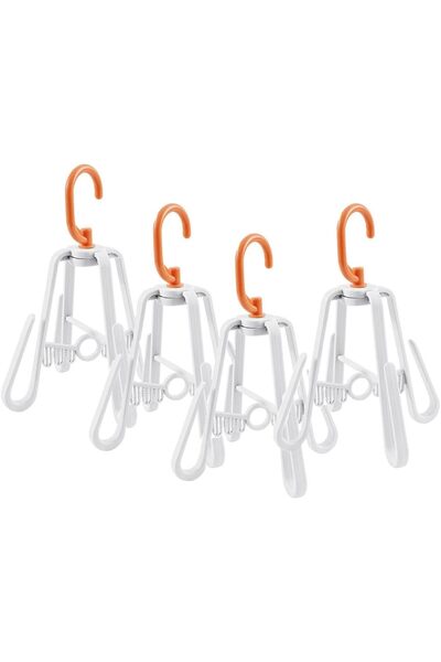 Arabest Shoe Rack, Foldable Rotary Multifunctional Hanger, No Punching Hook, ...