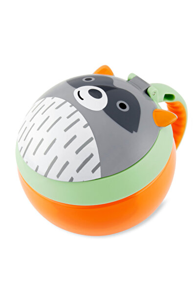 Skip Hop سكيب هوب - كوب وجبات خفيفة من حديقة الحيوان - راكون