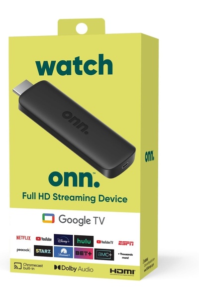 FOXMAG24 Στικ Player Smart, Συσκευή Streaming Full HD Onn, Android TV