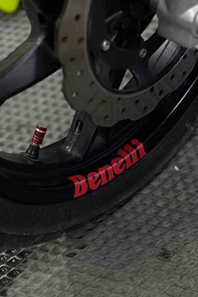 Banxtre For Benelli Motor Group, Benelli Wheel Inner Lettering Sticker Set (4...