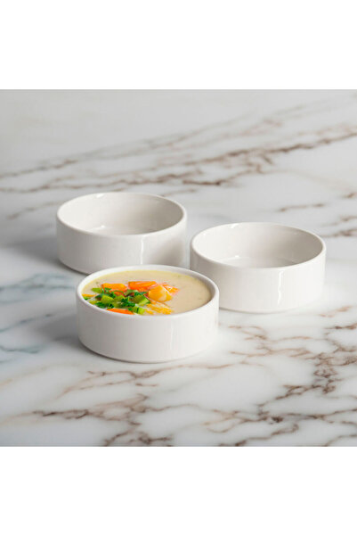 Güral Porselen وعاء باريس 3 قطع 12 سم جوكر