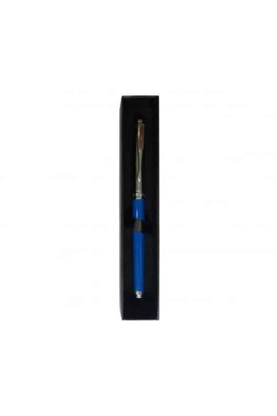 Ecada Blue metal pen in box