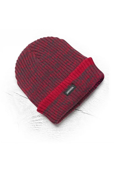 ardon Red-gray winter hat 100% acrylic, NEO