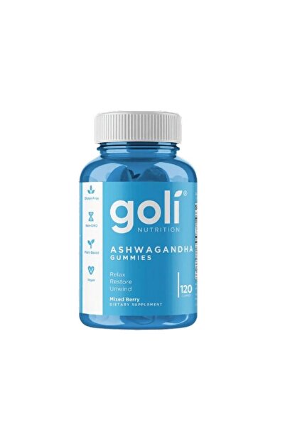 GOLİ Ashwagandha Gummies 120 jeleuri -