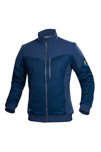 ardon Navy blue hoodless jacket 100% polyester, 370 g/m2, HYBRID