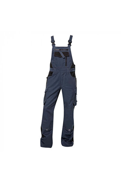 ardon Navy-black work trousers with bib, VISION