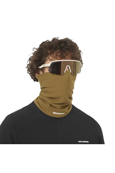 Salomon Rs Warm Unisex Yellow Neck Warmer Unisex Neck Warmer Lc2628800